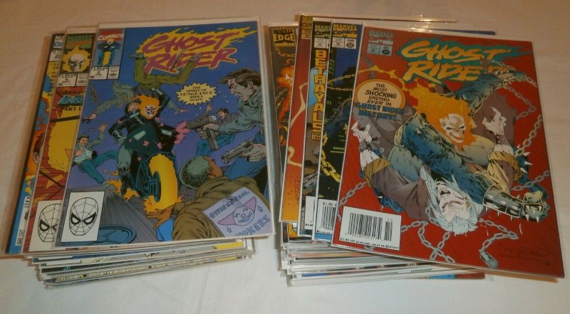 Ghost Rider V3 (1989) #2-7,59-61,66-69,72,73 + Danny Ketch comic book lot of 50