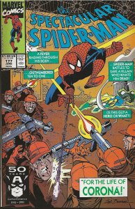The Spectacular Spider-Man #177 Direct Edition (1991) - NM