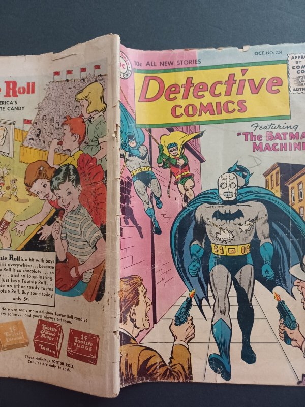 Detective Comics #224 - Batman - Robin - 1955 - FR/GD