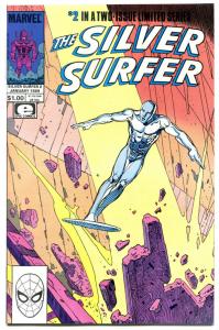 SILVER SURFER #1 2, VF/NM, Moebius, Stan Lee, Galactus, 1988, more SS in store