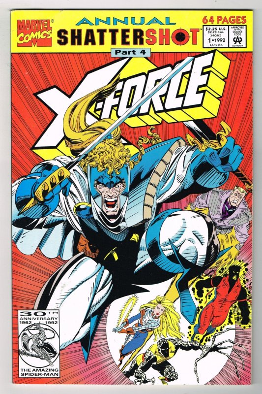 X-Force Annual #1 (1992)   64 PagesMarvel Comics    REF:02