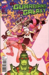 All-New Guardians of the Galaxy 4-A Aaron Kuder Cover VF/NM