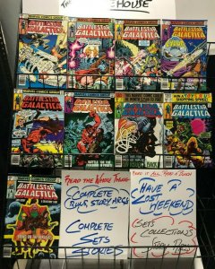 BATTLESTAR GALACTICA  (1979-1981) 1-20,23 near complete FINE or better