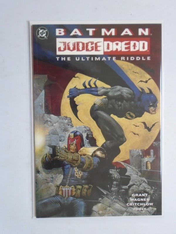 Batman Judge Dredd The Ultimate Riddle (1995) #1 - 8.5 VF+ - 1995