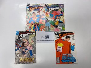 4 Superman DC COMICS #13 14 15 16 100 KM6