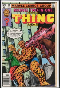 Marvel Two-in-One #70 (1980) Yancy Street Gang