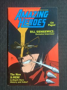 1984 AMAZING HEROES Comic Magazine #55 VG/FN 5.0 Bill Sienciewicz Interview