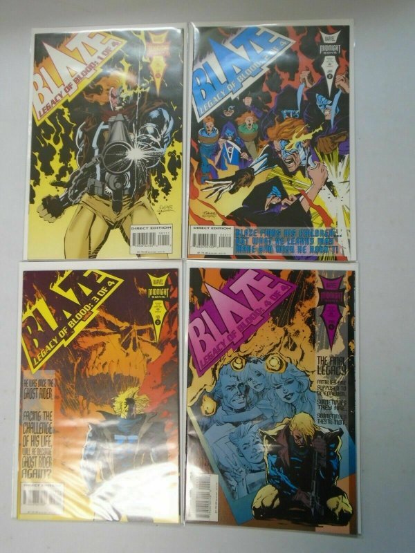 Blaze Legacy of Blood set #1-4 8.0 VF (1993)