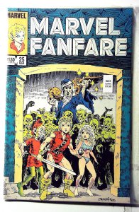 Marvel Fanfare #25 (1986) Marvel Comics Weirdworld 1st Print Comic Book