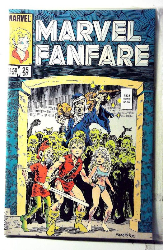 Marvel Fanfare #25 (1986) Marvel Comics Weirdworld 1st Print Comic Book