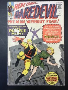 Daredevil #4 (1964) First Appearance of the Purple Man