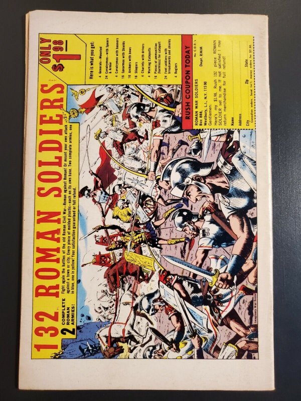 THOR #153 (1968) F- (5.5) JACK KIRBY STAN LEE But Dr. Blake Can Die! |