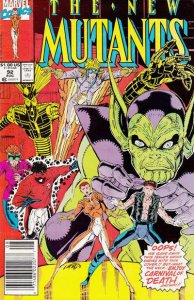 New Mutants, The #92 (Newsstand) FN ; Marvel