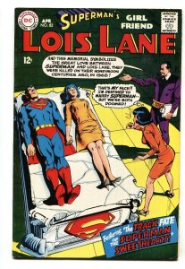 SUPERMAN'S GIRL FRIEND LOIS LANE #82 1968-Dc silver-age comic book.