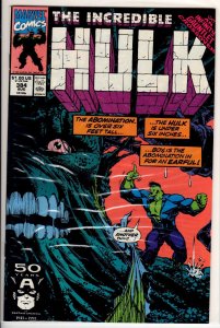 The Incredible Hulk #384 Direct Edition (1991) 9.2 NM-