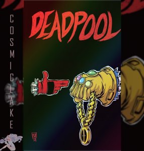 DEADPOOL #45  SKOTTIE YOUNG RUN THE JEWELS FOIL VIRGIN VARIANT LE 1000 PREORDER☪