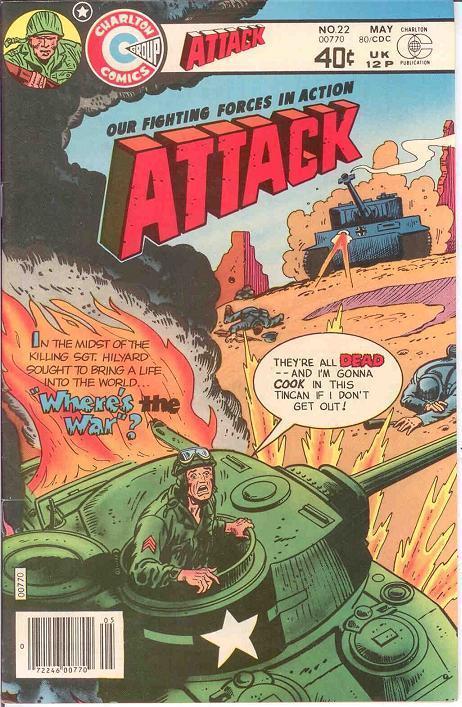 ATTACK (1971 CHARLTON) 22 VF-NM  May 1980 COMICS BOOK