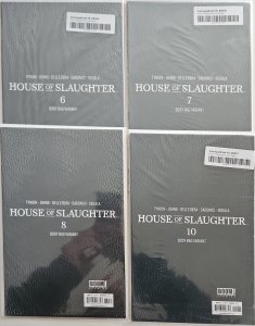 House Of Slaughter #6-8, 10 Body Bag Variant Sealed