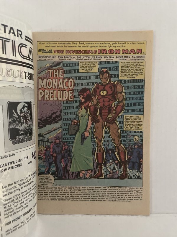 Iron Man #125 - Ant-man And Avengers Appearance