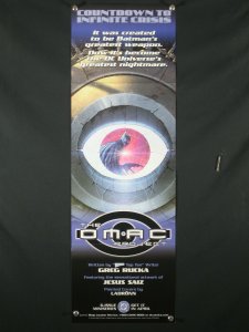 OMAC Project DC Comics Promo Poster BATMAN 2005 34x11 