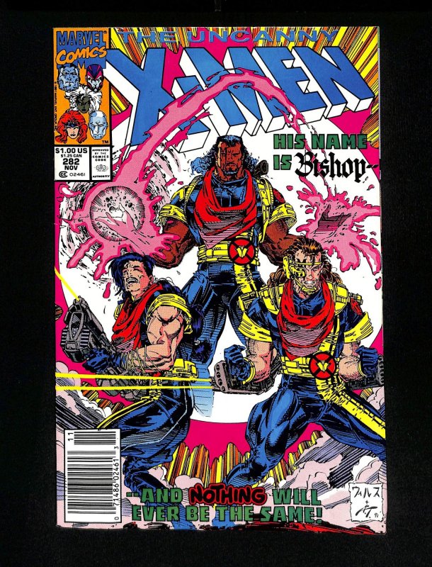 Uncanny X-Men #282 Newsstand Variant