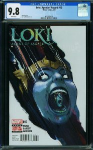 Loki: Agent of Asgard #10 (2015) CGC 9.8 NM/MT