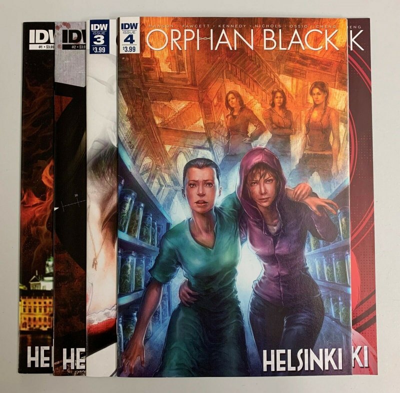 Orphan Black Helsinki #1-5 Set (IDW 2015) 1 2 3 4 5 Graeme Manson (9.0+)