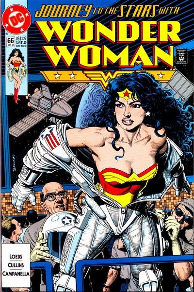 Wonder Woman #66 (ungraded) 2nd series / stock photo / ID#00E