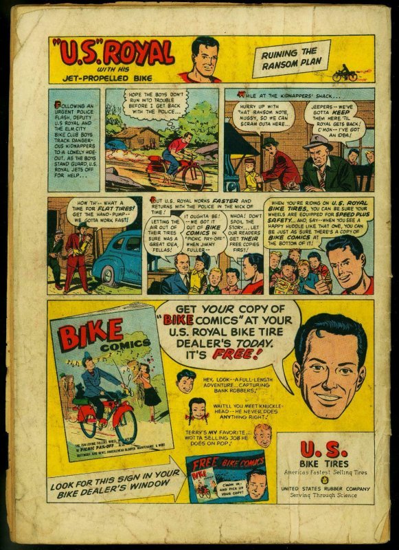 LEADING COMICS #37 1949-DC COMICS-PETER PORKCHOPS FR/G