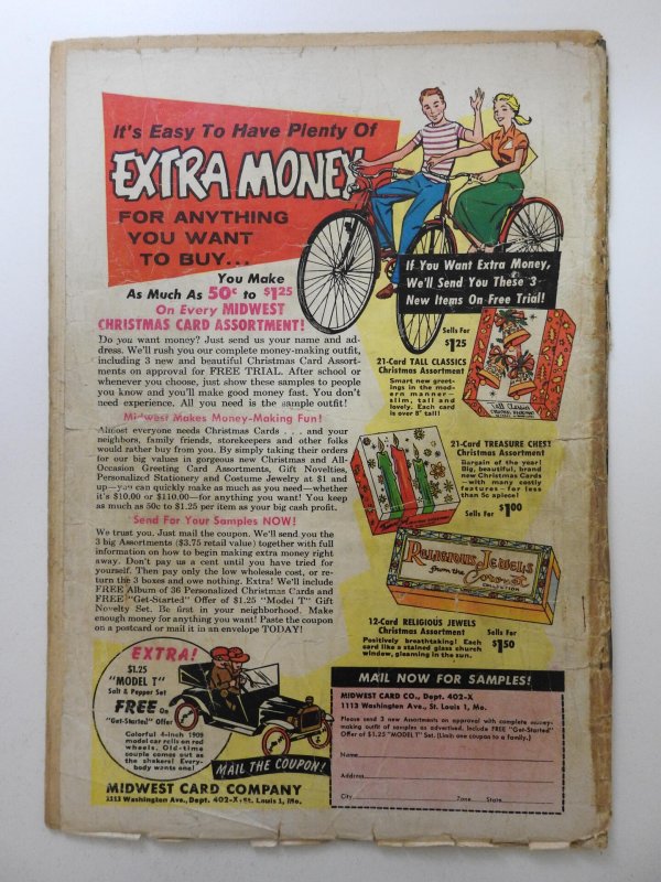 World's Finest Comics #97 (1958) Poor Condition Tape Torn Pages