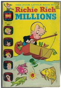 RICHIE RICH MILLIONS (1962-1982) 43 GD- Sept. 1970
