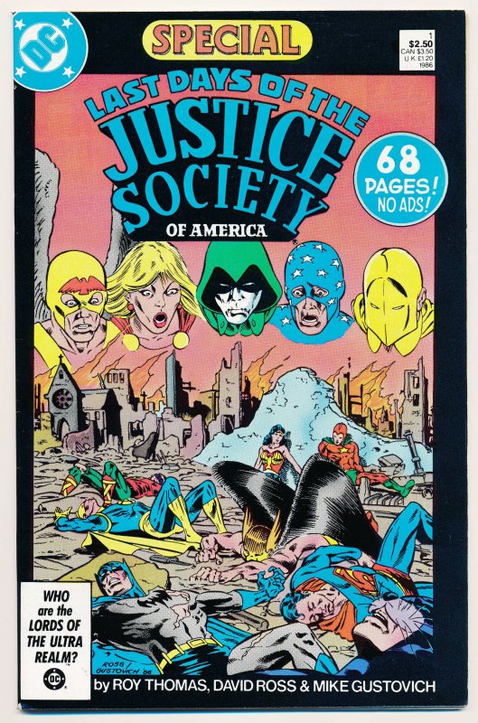 Last Days of the Justice Society Special (1986) #1 VF