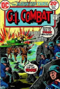 G.I. Combat #166 VG ; DC | low grade comic November 1973 Haunted Tank