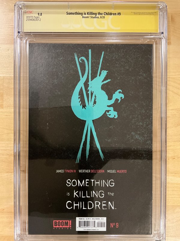 Something is Killing the Children #9 Cover A CGCSS 9.8 Signed by Tynion IV