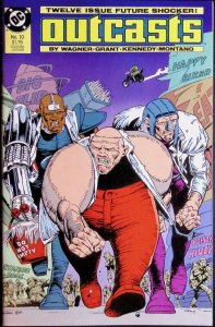 OUTCASTS Comic Issue 10 — 32 Pages $1.75 Cover — 1988 DC Comics - Flat Rate Ship