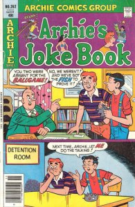 Archie's Jokebook Magazine #262 FN ; Archie | November 1979 Detention