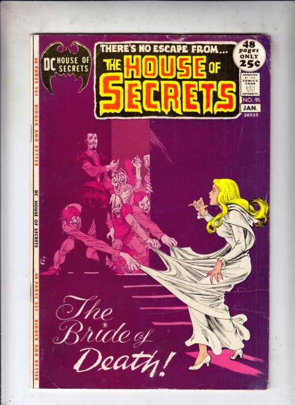 House of Secrets #95 (Jan-72) FN Mid-Grade 