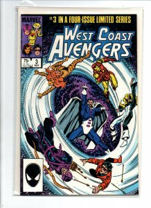 West Coast Avengers #1 2 3 & 4 Complete Set - min-series - 1984 - VF/NM