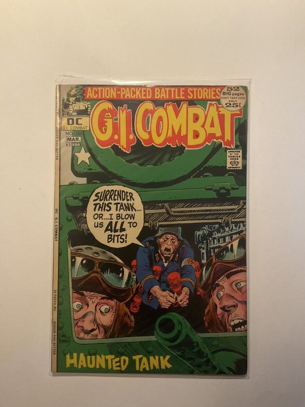 GI Combat 152 Very Fine Vf 8.0 Dc Comics 