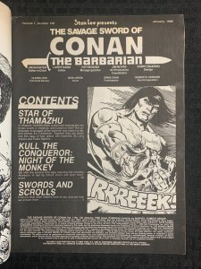 1986 SAVAGE SWORD OF CONAN Magazine #120 VG- 3.5 Bob Larkin Cover / Pablo Marcos