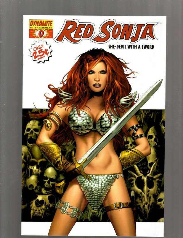 12 Red Sonja Dynamite Comic Books # 0 0 1 2 3 4 5 6 7 8 9 10 11 Conan Kull SM19