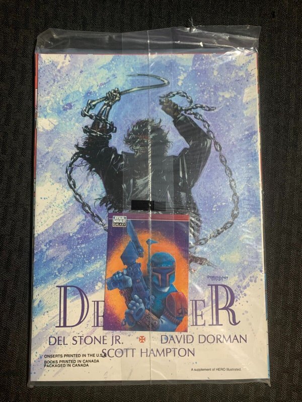 1994 HERO ILLUSTRATED Magazine Superman vs Doomsday #11 SEALED with Inserts