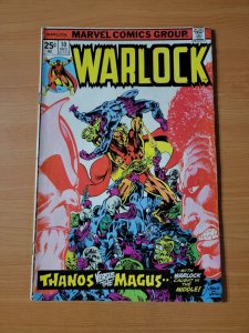 Warlock #10 ~ VERY GOOD - FINE FN ~ 1975 Marvel Comics