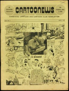 CARTOONEWS #1-1975-HAL FOSTER-DR. SEUSS-very good VG