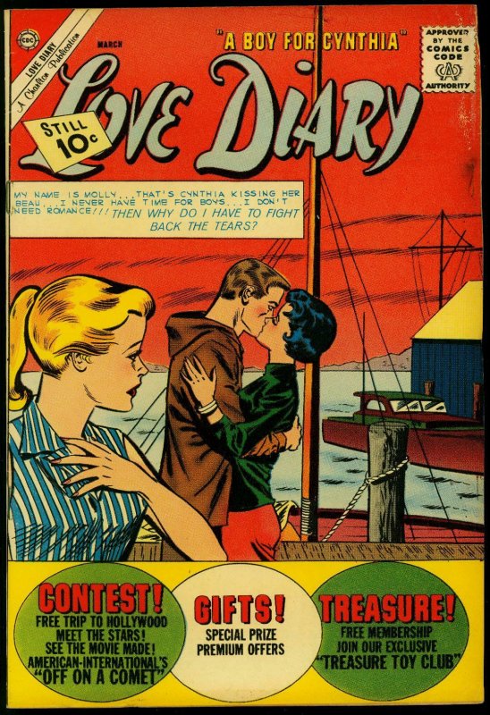 Love Diary  #20 1962- Charlton Silver Age Romance VG/F