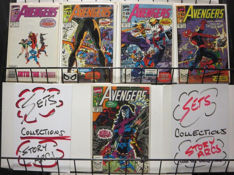 AVENGERS 314-318 classic Spiderman storyline