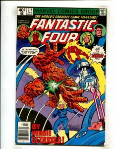 FANTASTIC FOUR #217 (6.0) BY HERBIE BETRAYED!! 1980