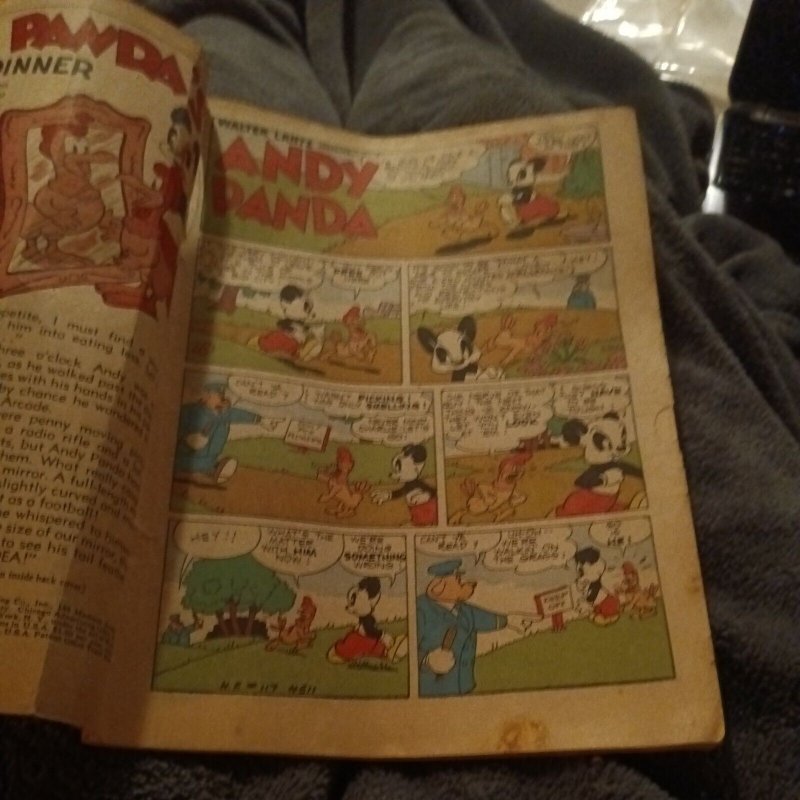 1946 Walter Lantz New Funnies #117 Comics golden age Andy panda woody woodpecker