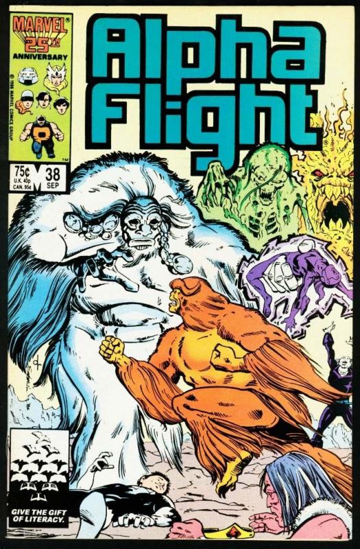 ALPHA FLIGHT #38-MARVEL COMICS-MUTANTS! NM