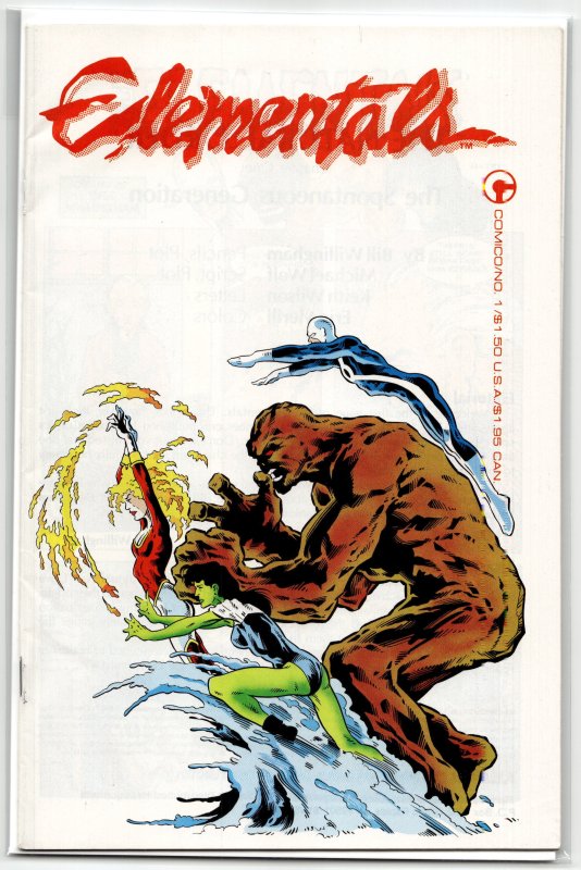 Elementals #1 (1984) Elementals [Key Issue]